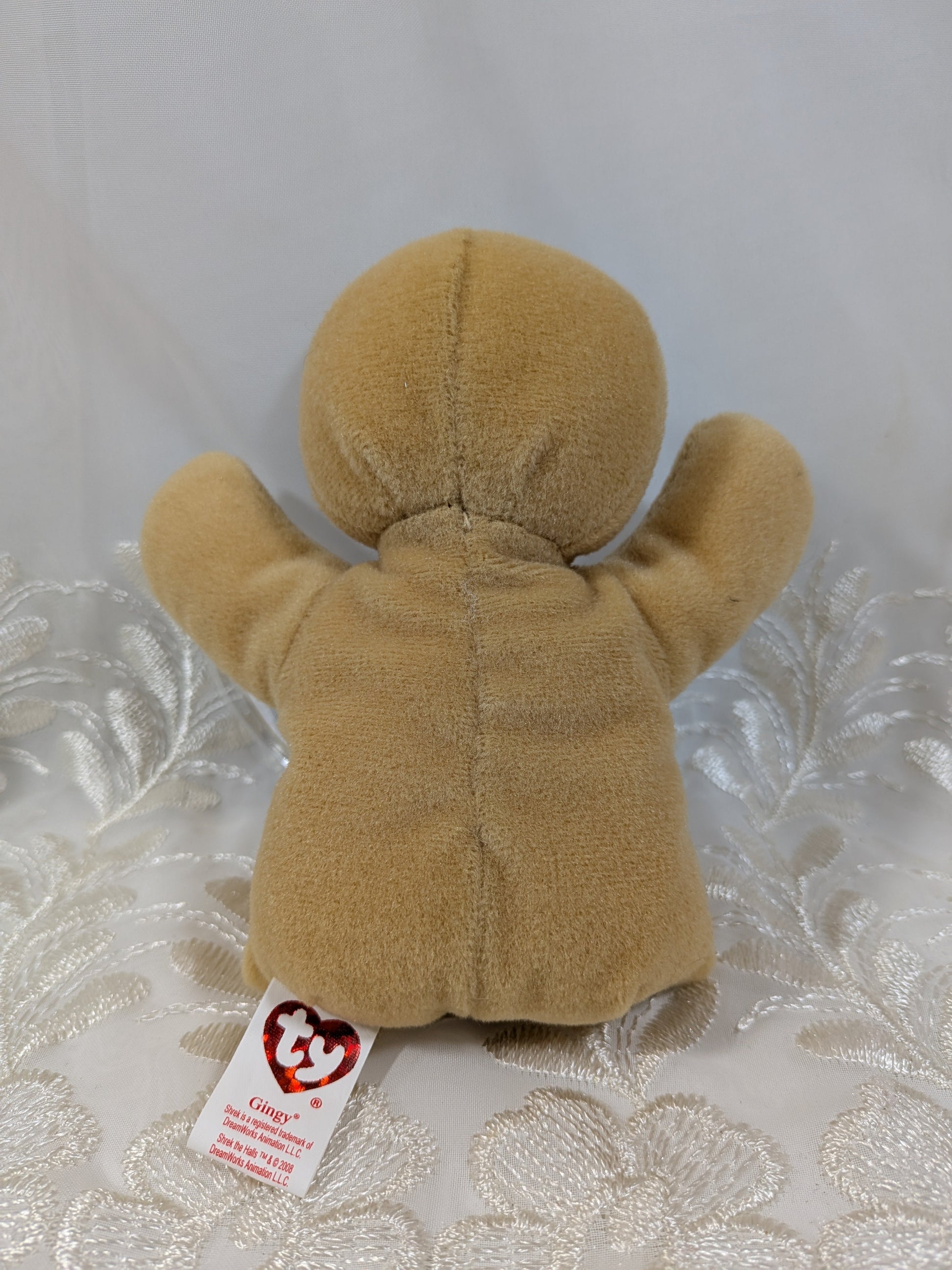 Ty Beanie Baby - Gingy The Gingerbread Man From The Movie Shrek (7in) - Vintage Beanies Canada