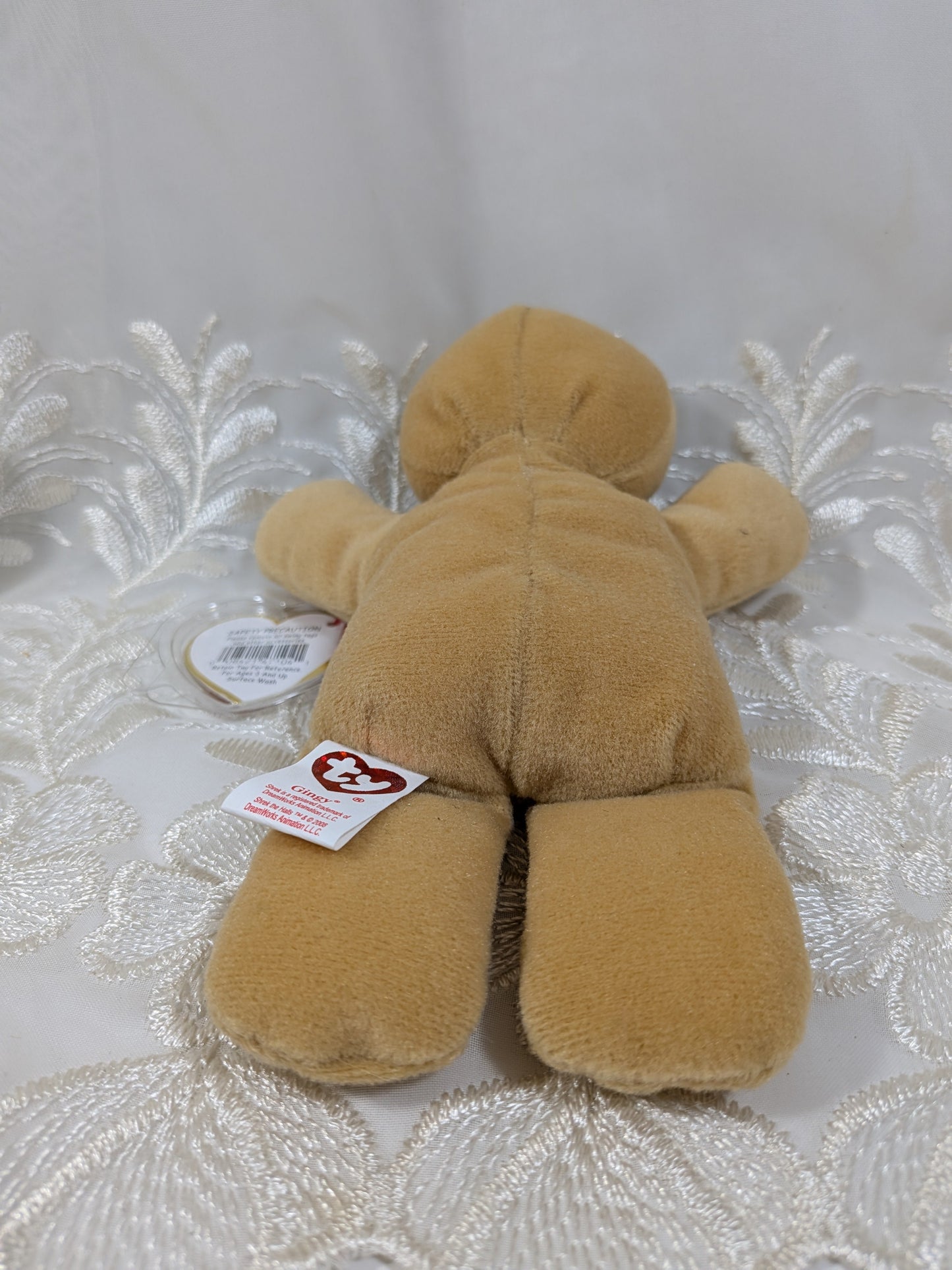 Ty Beanie Baby - Gingy The Gingerbread Man From The Movie Shrek (7in) - Vintage Beanies Canada