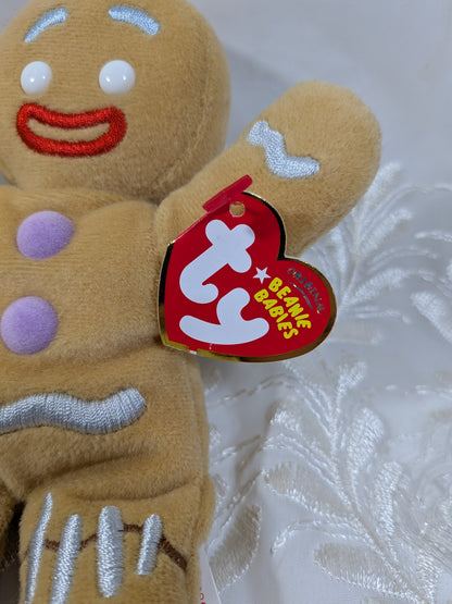 Ty Beanie Baby - Gingy The Gingerbread Man From The Movie Shrek (7in) - Vintage Beanies Canada