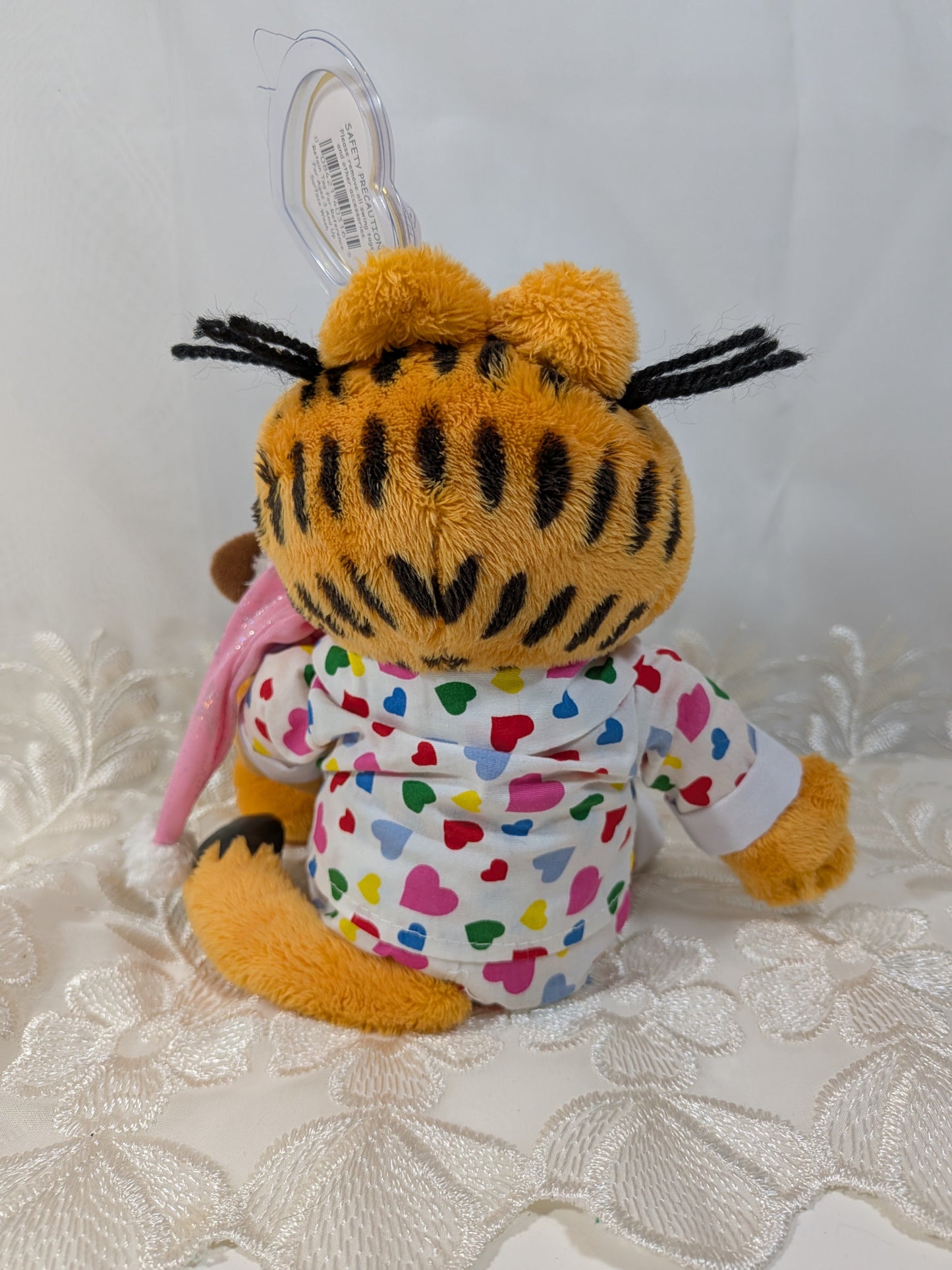 Ty Beanie Baby - Goodnight Garfield The Cat In Pajamas Holding Pooky The Bear (9in) - Vintage Beanies Canada