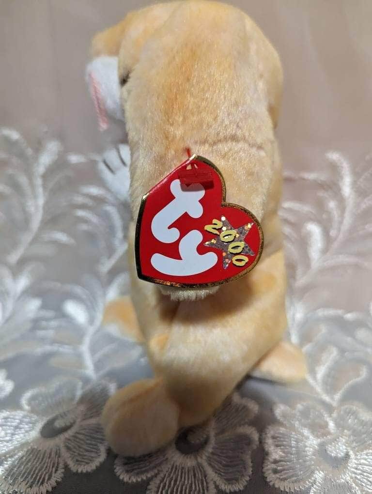 Ty Beanie Baby - Grace The Praying Bunny Rabbit (6in) - Vintage Beanies Canada