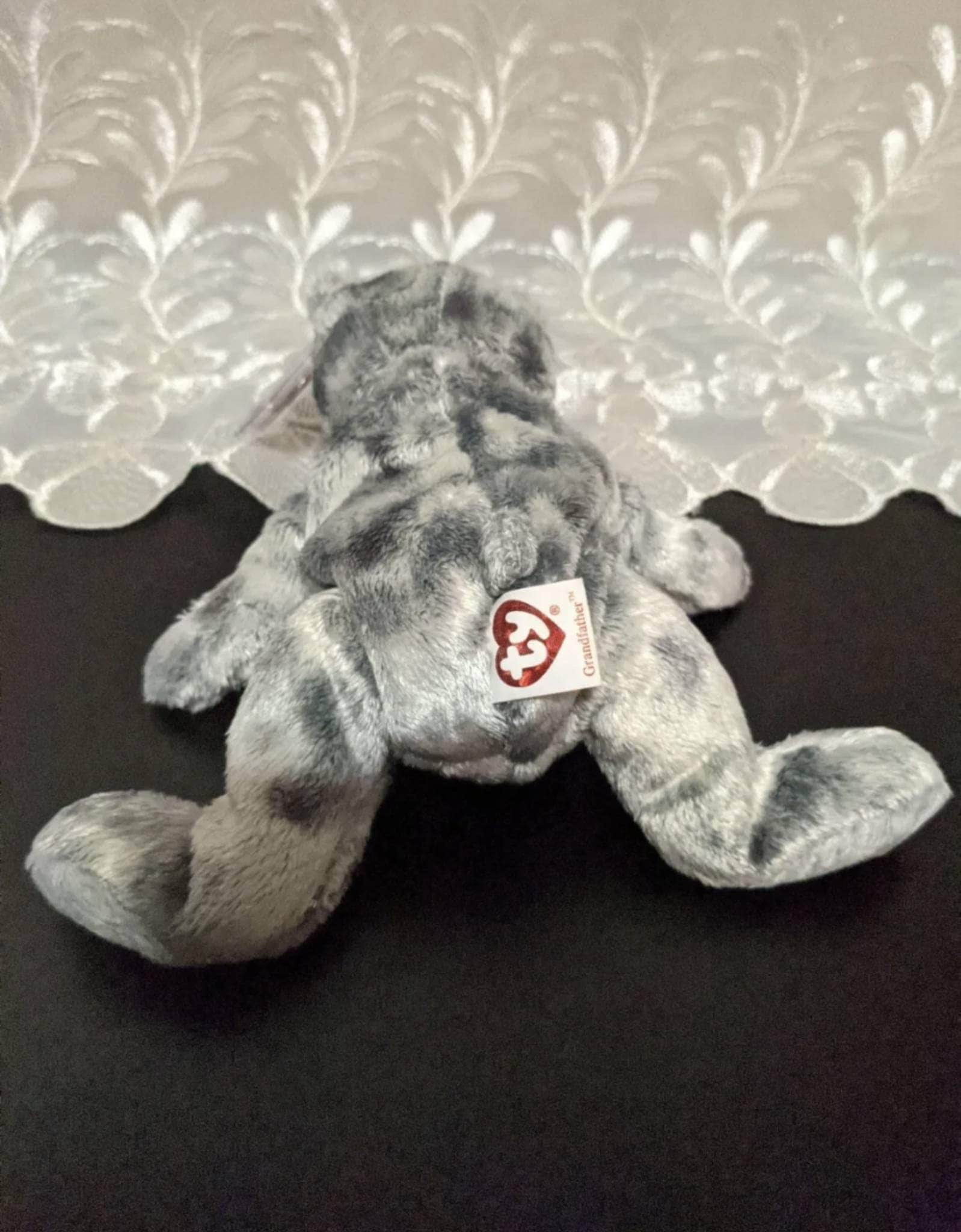 Ty Beanie Baby - Grandfather The Bear With Glasses (6in) - Vintage Beanies Canada