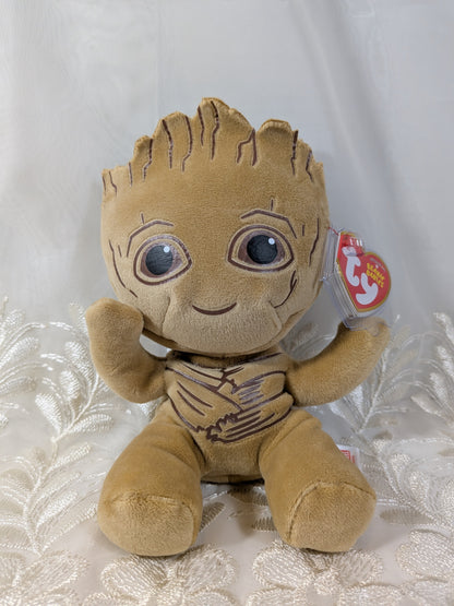 Ty Beanie Baby - Groot from Marvel (7.5in) - Vintage Beanies Canada
