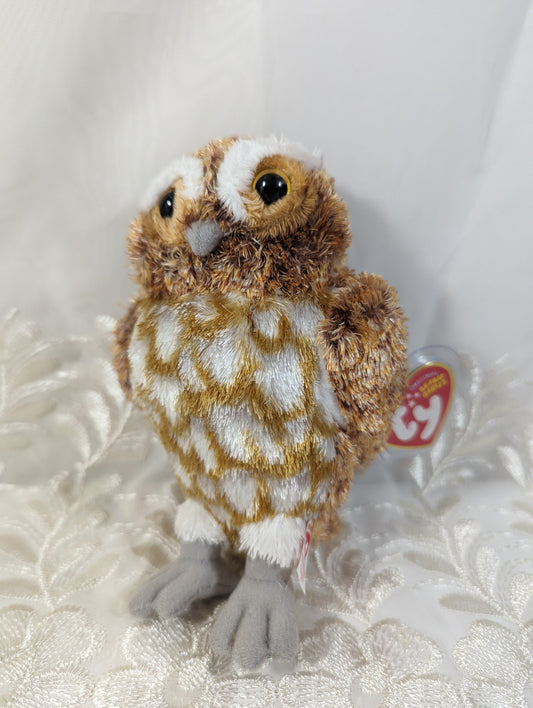 Ty Beanie Baby - Gylfie the Owl - Legend of the Guardian Owls of Ga'Hoole (6 in) Non - mint Tag - Vintage Beanies Canada