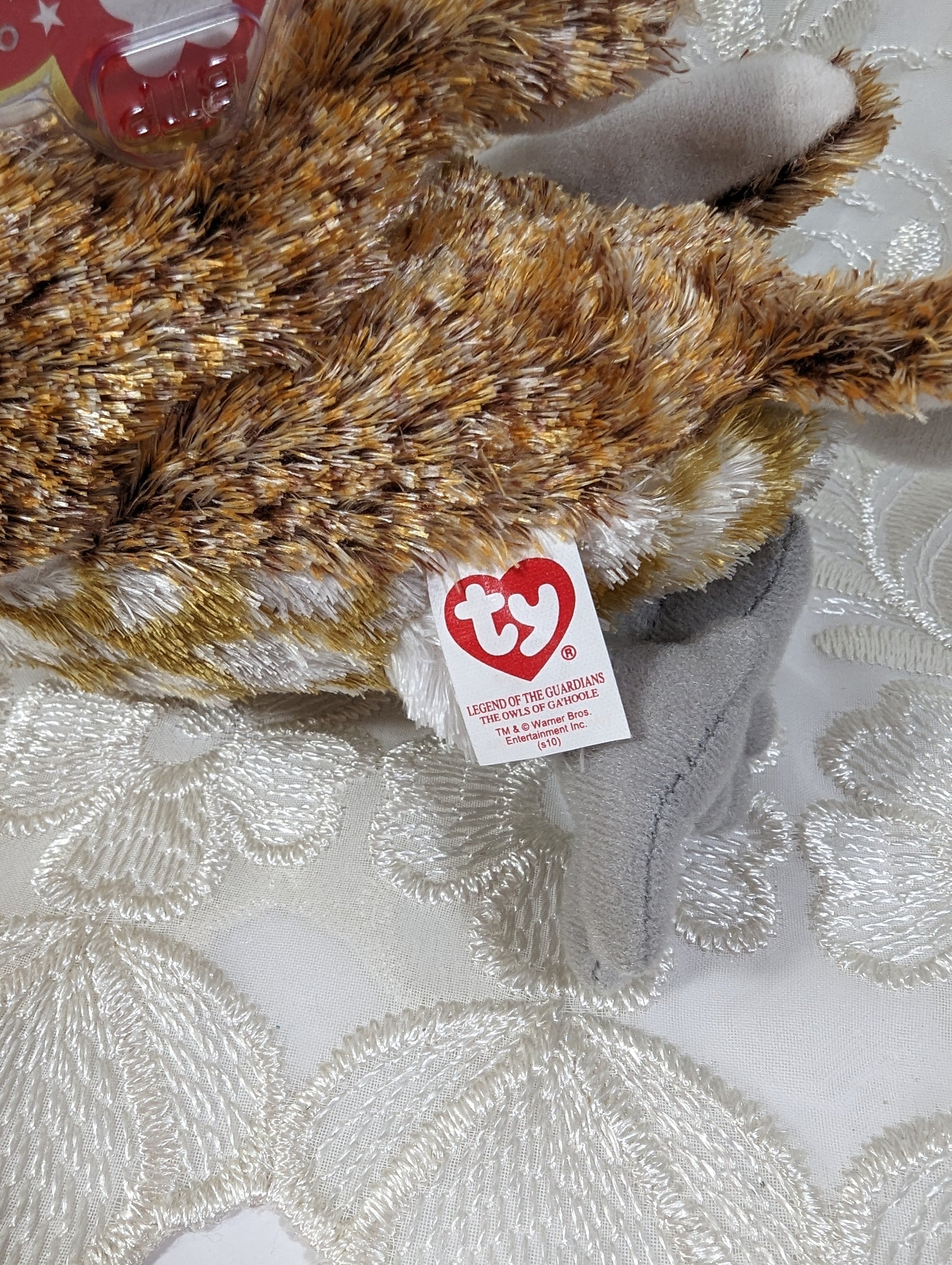 Ty Beanie Baby - Gylfie the Owl - Legend of the Guardian Owls of Ga'Hoole (6 in) Non - mint Tag - Vintage Beanies Canada