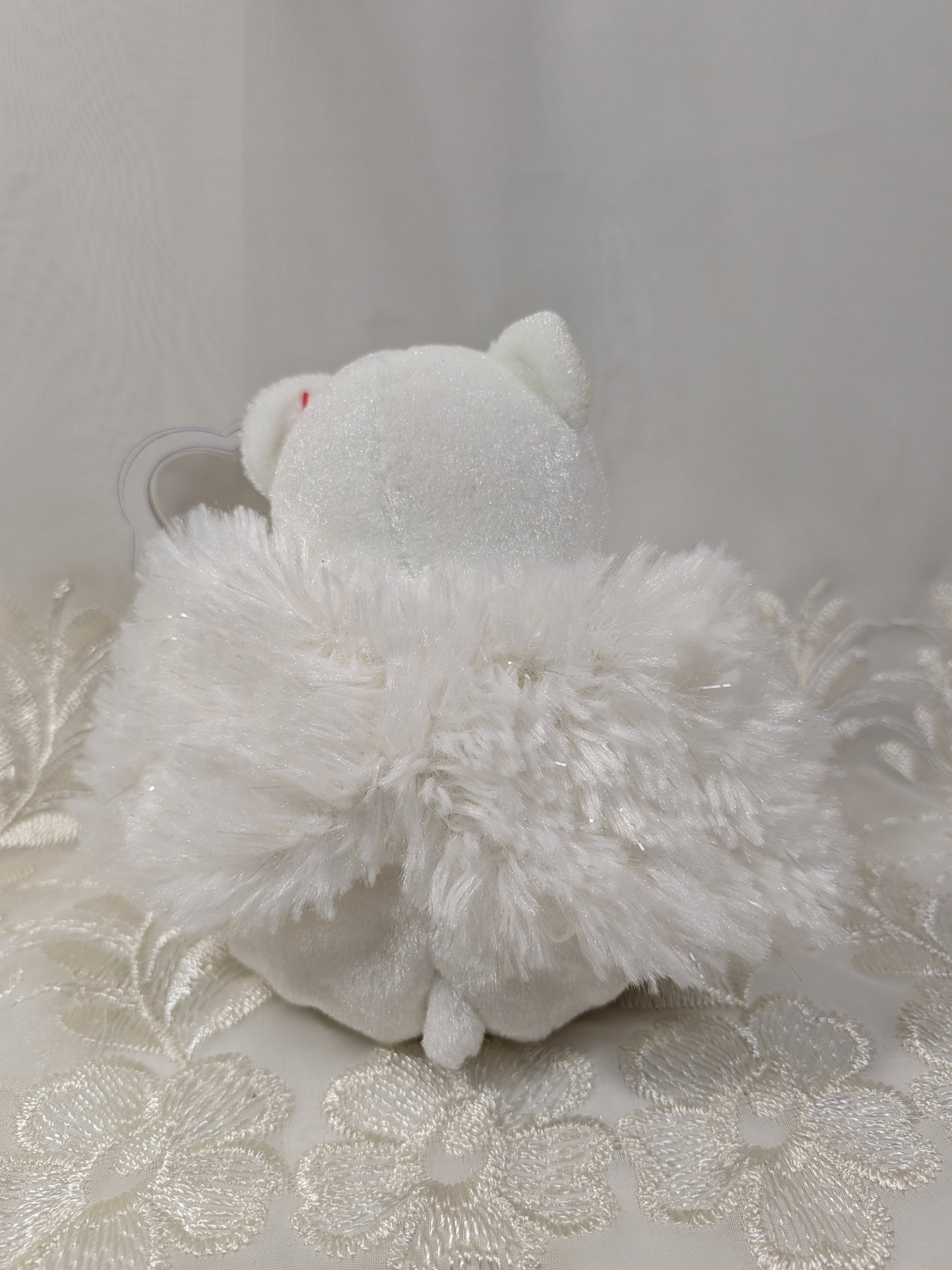 Ty Beanie Baby - Heavenly The Angel Bear (7in) - Vintage Beanies Canada