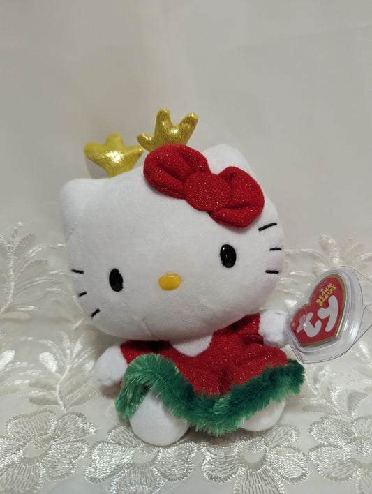 Ty Beanie Baby - Hello Kitty Christmas Reindeer (5.5in) - Vintage Beanies Canada