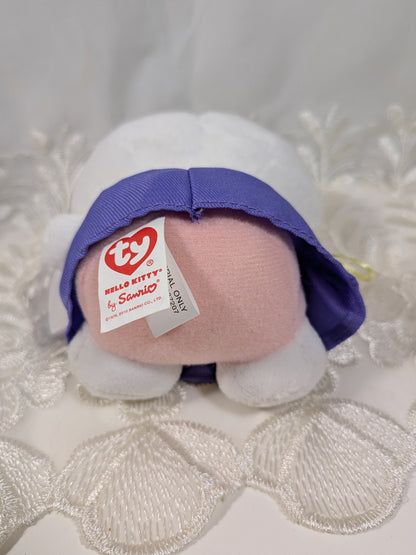 Ty Beanie Baby - Hello Kitty In Purple Peace Dress (6In) - Vintage Beanies Canada