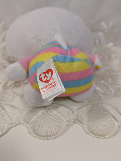 Ty Beanie Baby - Hello Kitty With Cotton Candy (6 in) No Tag - Vintage Beanies Canada