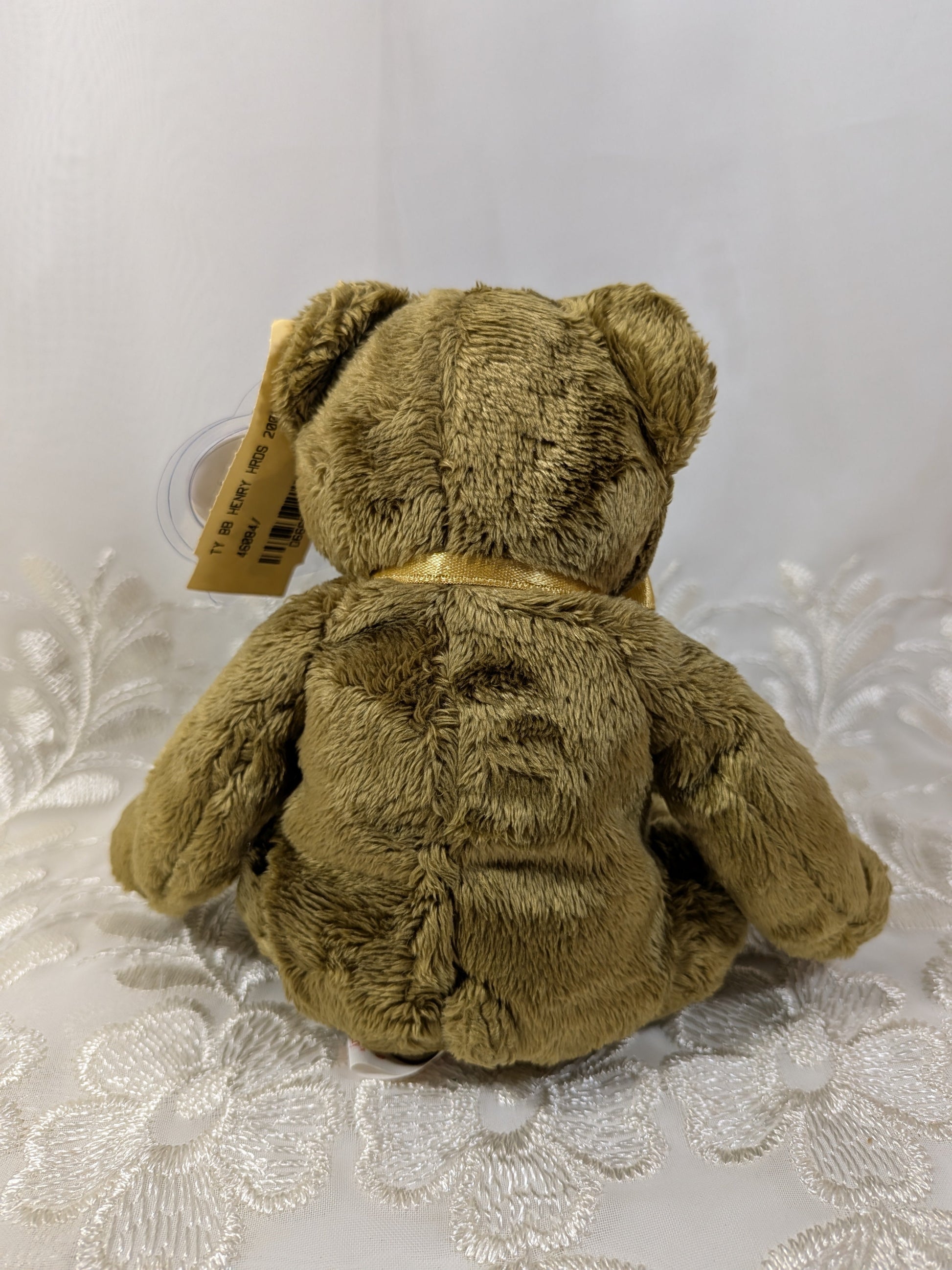 Ty Beanie Baby - Henry the bear (7in) Harrods Uk Exclusive *Rare* - Vintage Beanies Canada