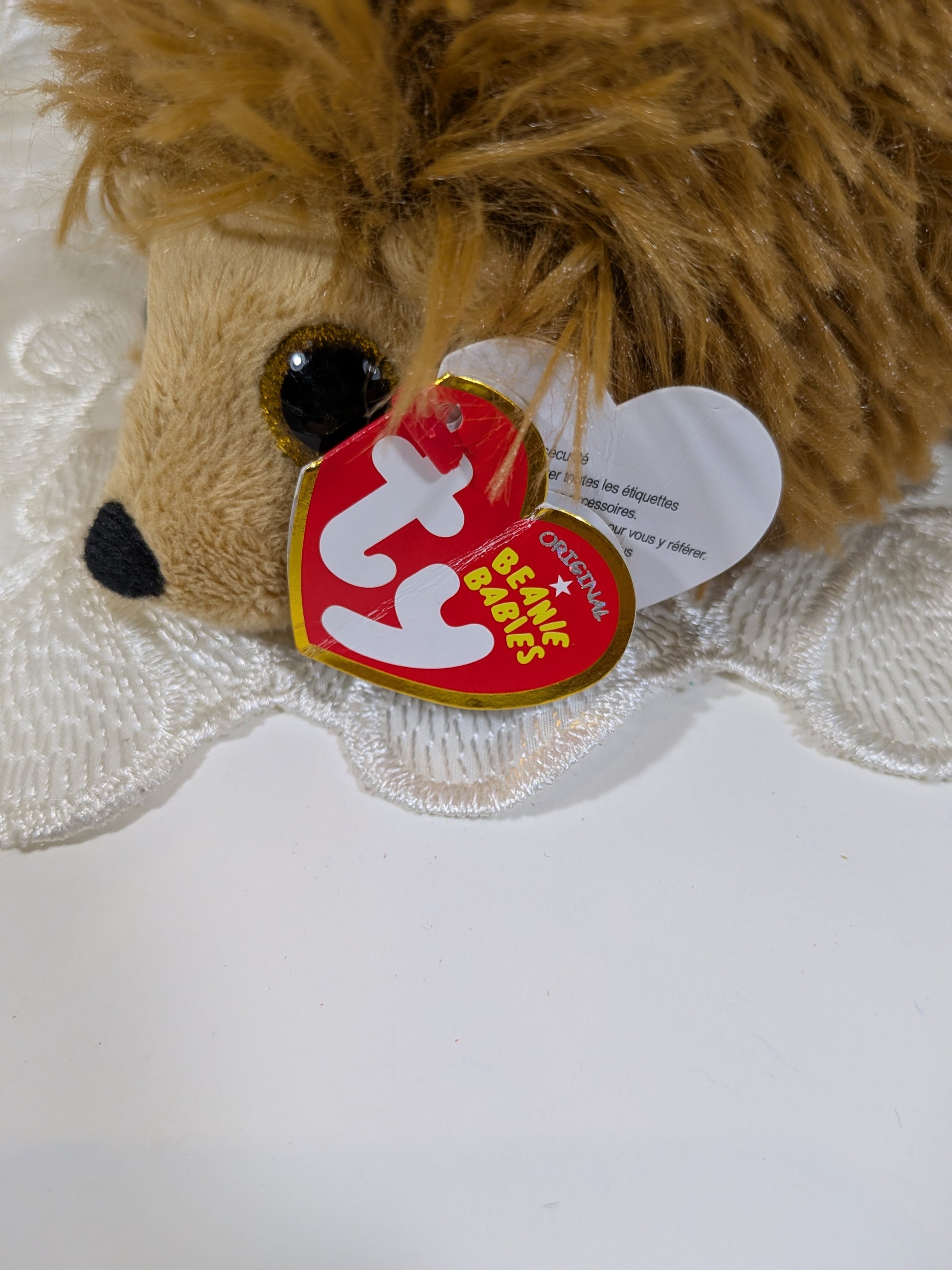 Ty Beanie Baby - Herbert The Hedgehog (6 in) Non - mint Hang Tag - Vintage Beanies Canada