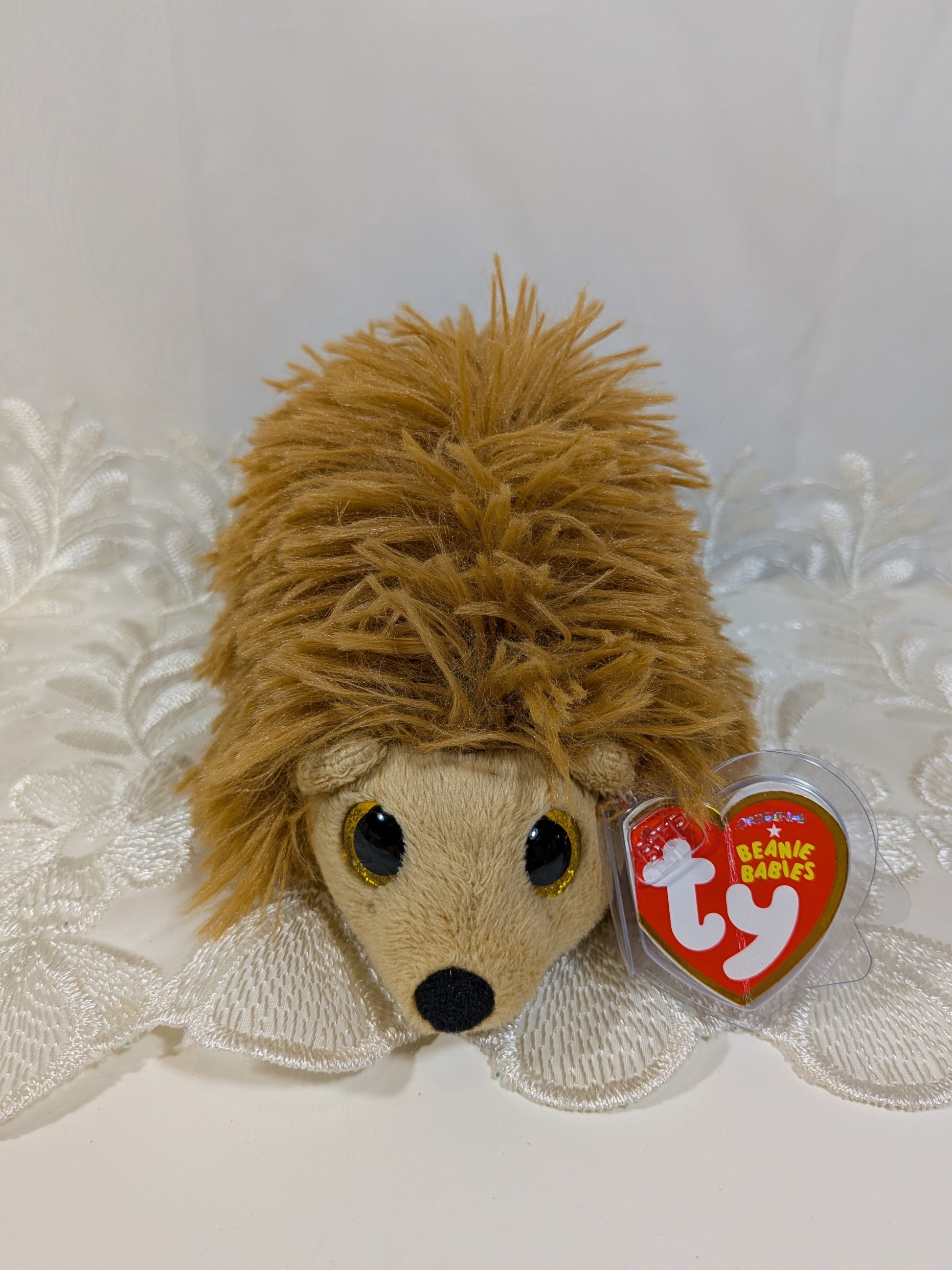 Ty Beanie Baby - Herbert The Hedgehog (6 in) Non - mint Hang Tag - Vintage Beanies Canada