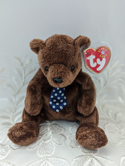 Ty Beanie Baby - Hero The Bear (7in) - Vintage Beanies Canada