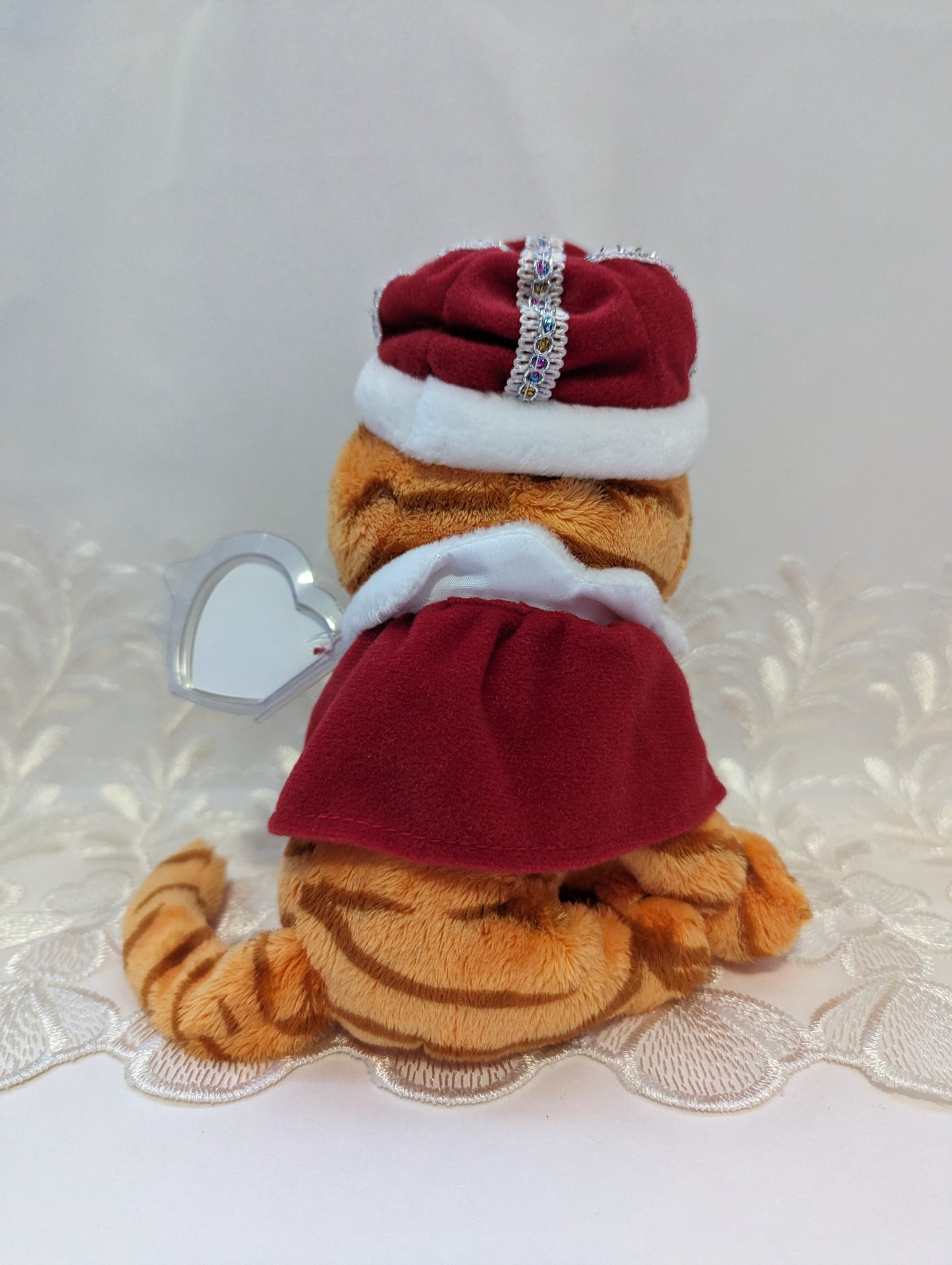 Ty Beanie Baby - His Majesty The Royal Garfield (8in) - Vintage Beanies Canada