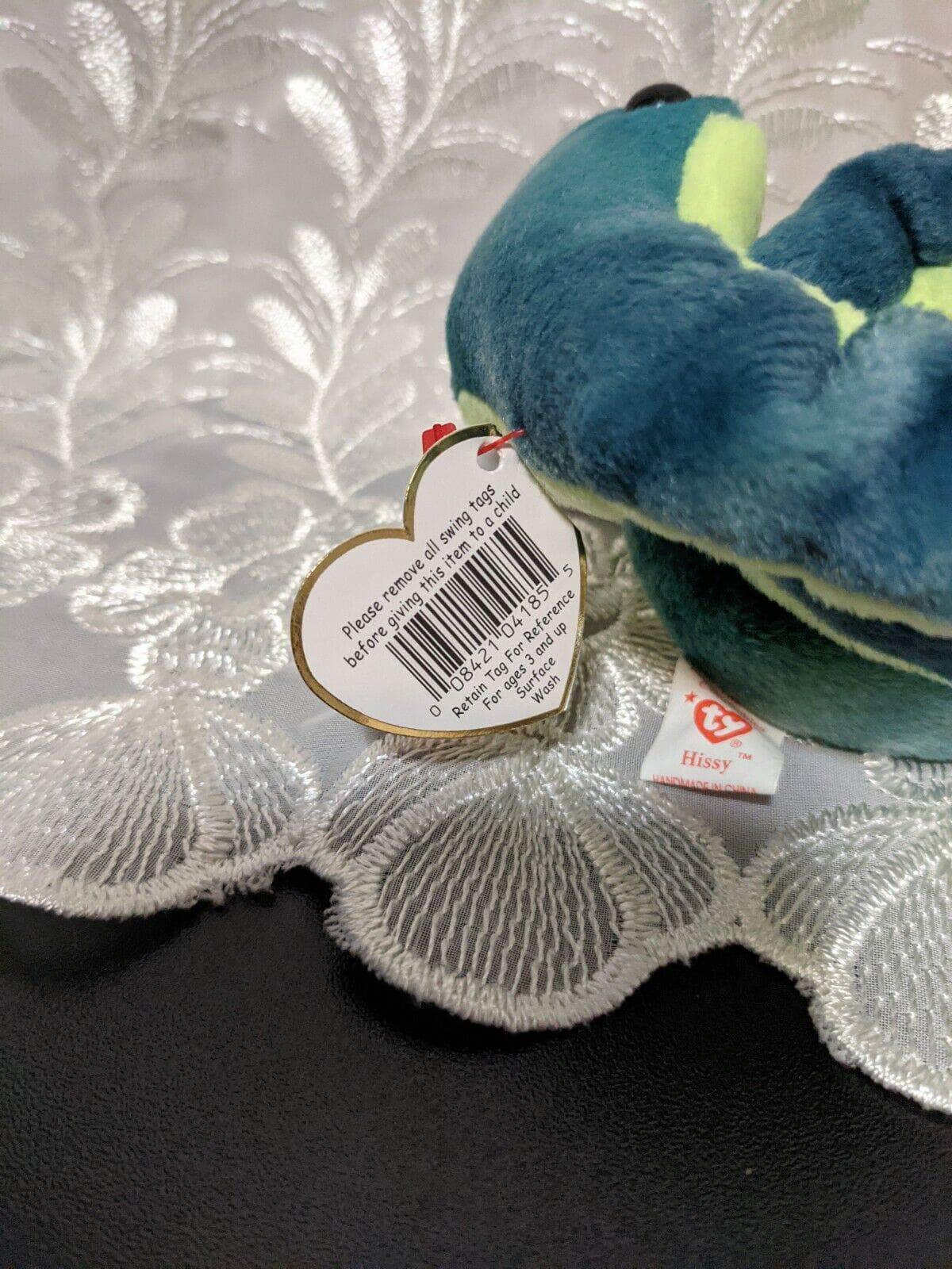 Ty Beanie Baby - Hissy the snake - Vintage Beanies Canada
