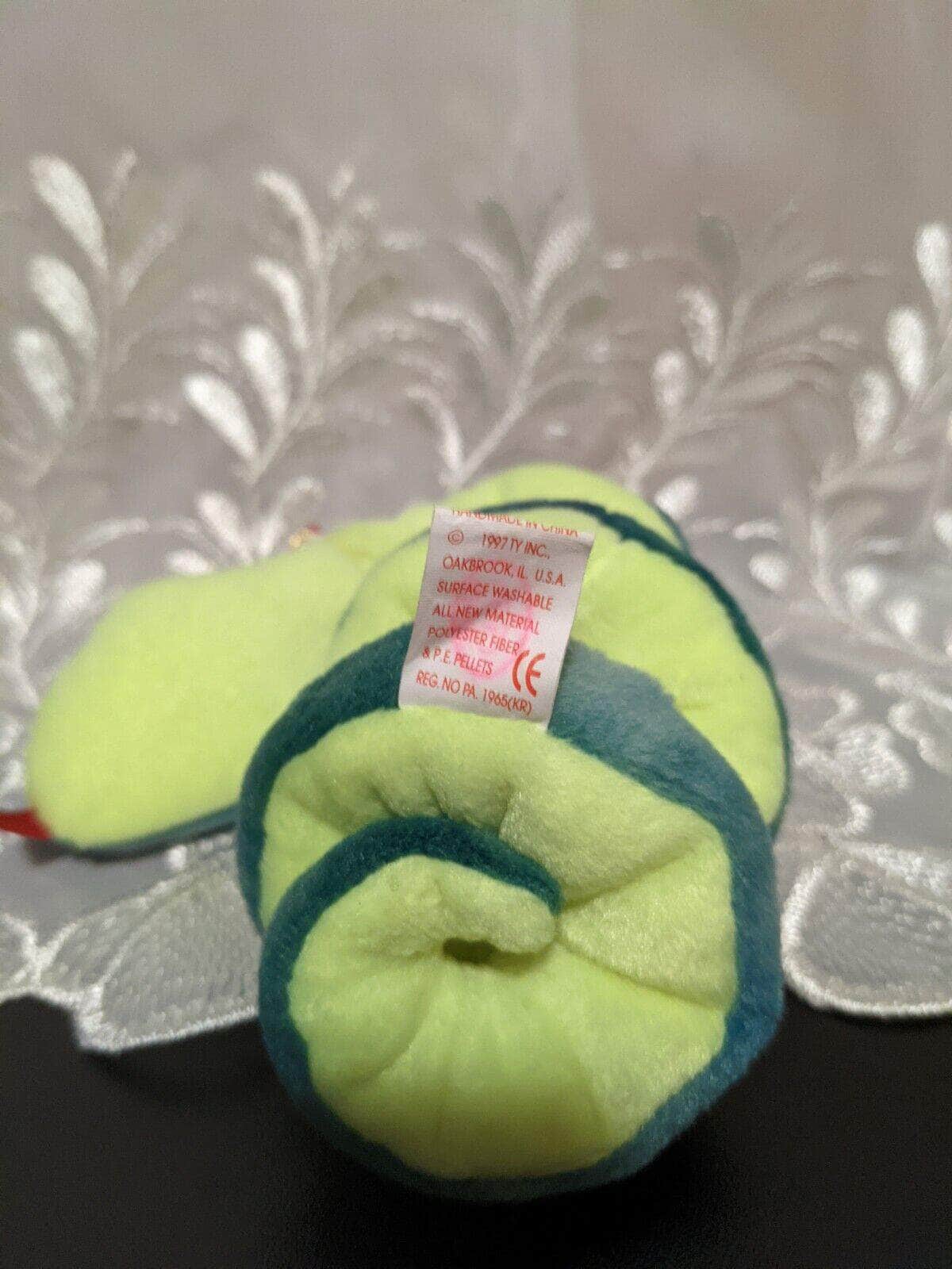 Ty Beanie Baby - Hissy the snake - Vintage Beanies Canada