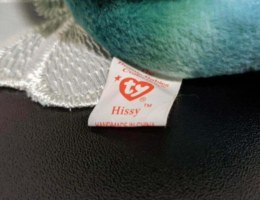 Ty Beanie Baby - Hissy the snake - Vintage Beanies Canada