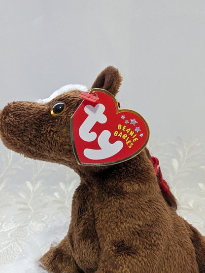 Ty Beanie Baby - Hoofer The Horse (6in) - Vintage Beanies Canada