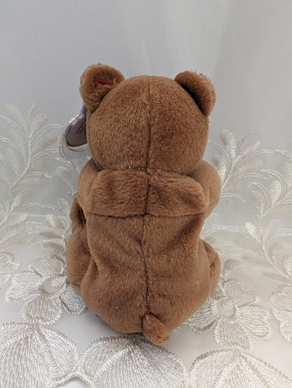 Ty Beanie Baby - Hoops The Basketball Bear (6in) - Vintage Beanies Canada