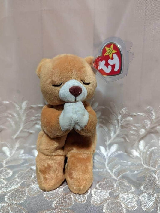 Ty Beanie Baby - Hope The Praying Bear (6.5in) - Vintage Beanies Canada