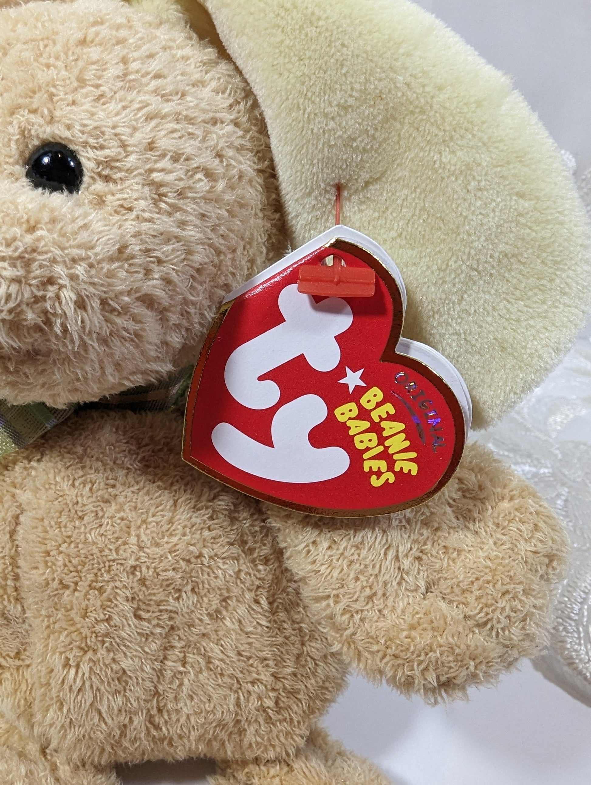 Ty Beanie Baby - Hopson the Bunny Rabbit (7in) - Vintage Beanies Canada