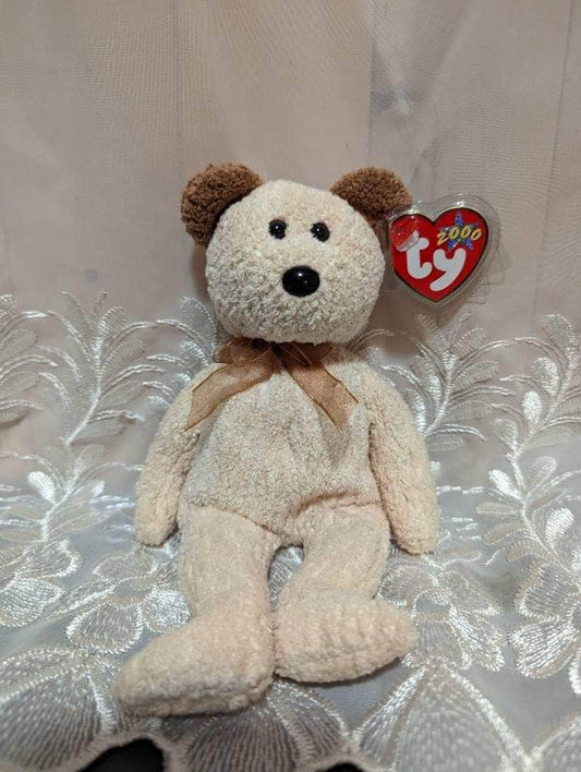 Ty Beanie Baby - Huggy the Bear (8.5in) - Vintage Beanies Canada