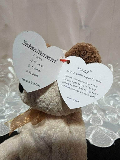 Ty Beanie Baby - Huggy the Bear (8.5in) - Vintage Beanies Canada