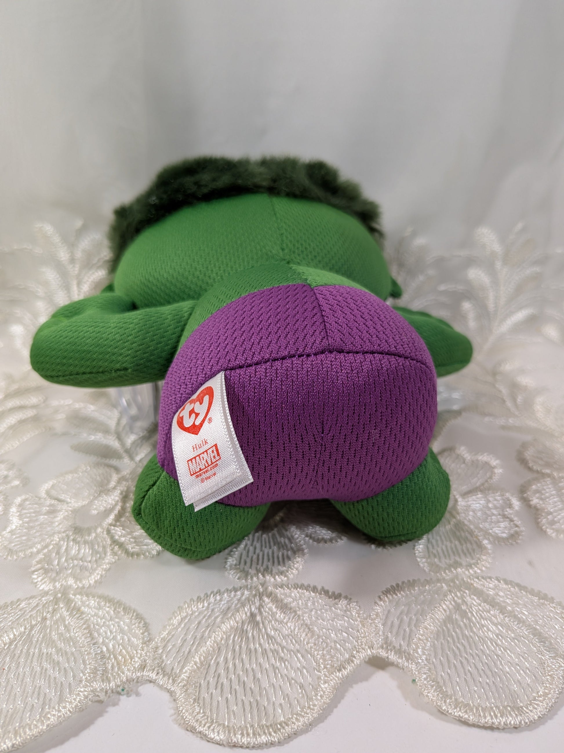 Ty Beanie Baby - Hulk From Marvel (6in) - Vintage Beanies Canada