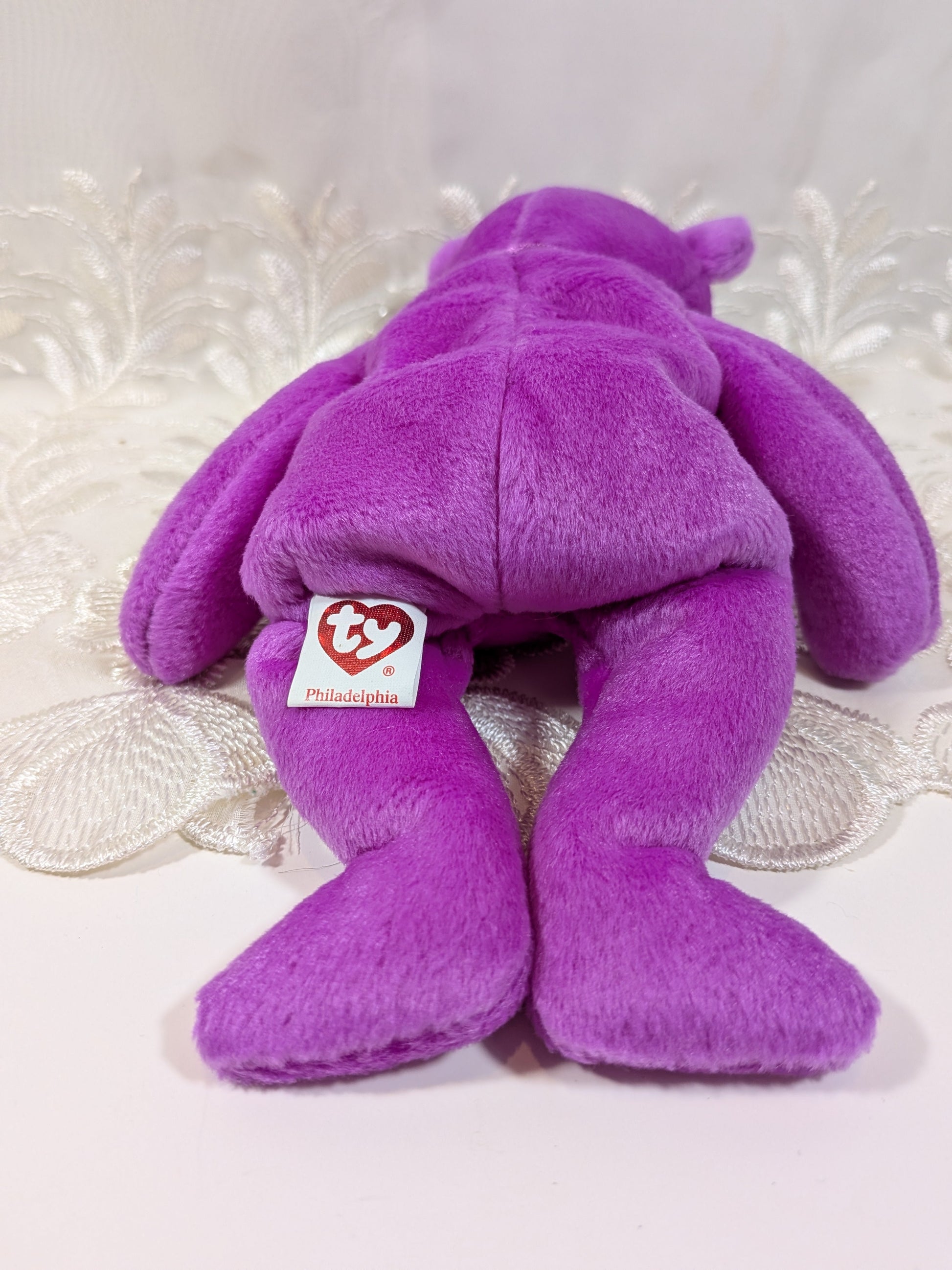 Ty Beanie Baby - I love Philadelphia the bear (8.5in) - Vintage Beanies Canada