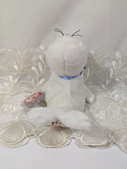 Ty Beanie Baby - Icing the White Seal (6.5 in) Non - mint Tag - Vintage Beanies Canada