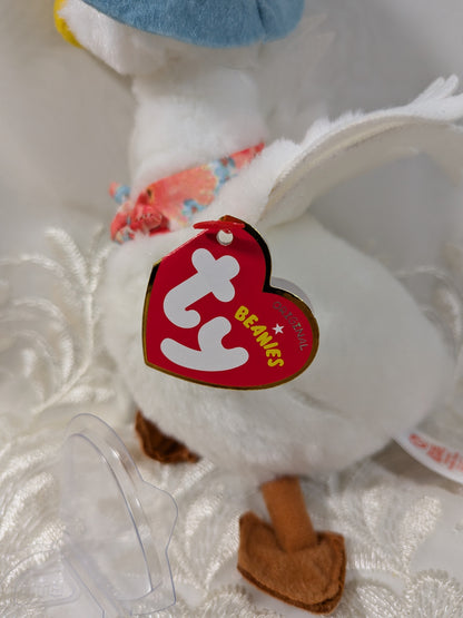 Ty Beanie Baby - Jemma Puddle Duck from the Peter Rabbit Movie (6in) - Vintage Beanies Canada