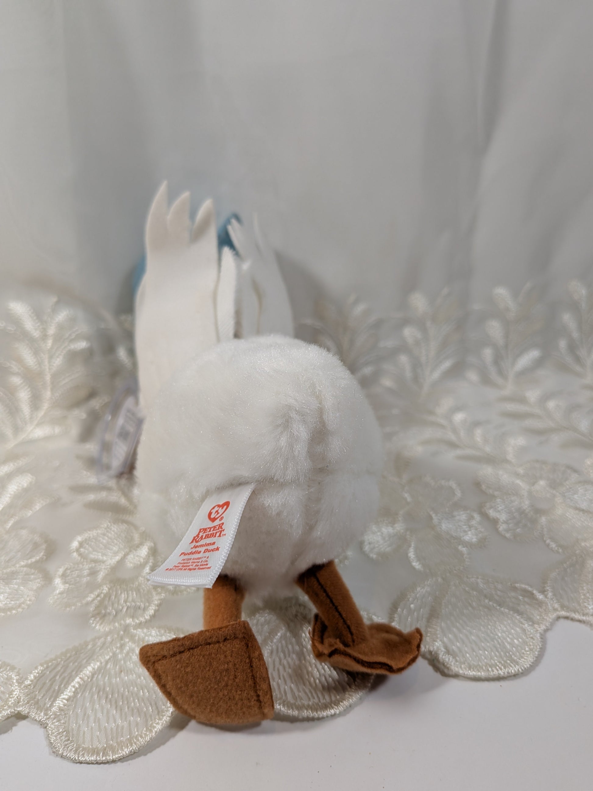 Ty Beanie Baby - Jemma Puddle Duck from the Peter Rabbit Movie (6in) - Vintage Beanies Canada