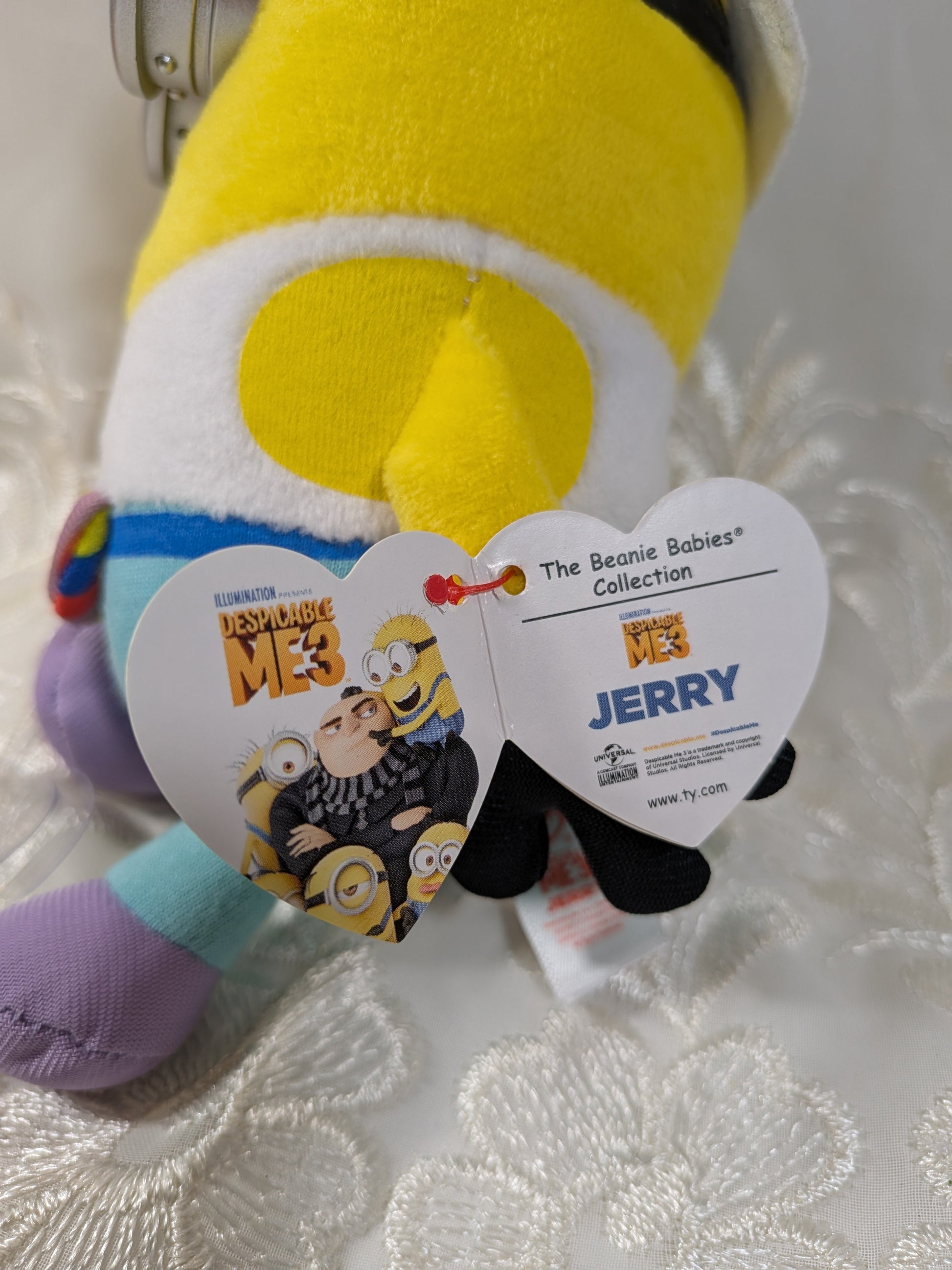 Ty Beanie Baby - Jerry The Minion From Despicable Me (8in) - Vintage Beanies Canada