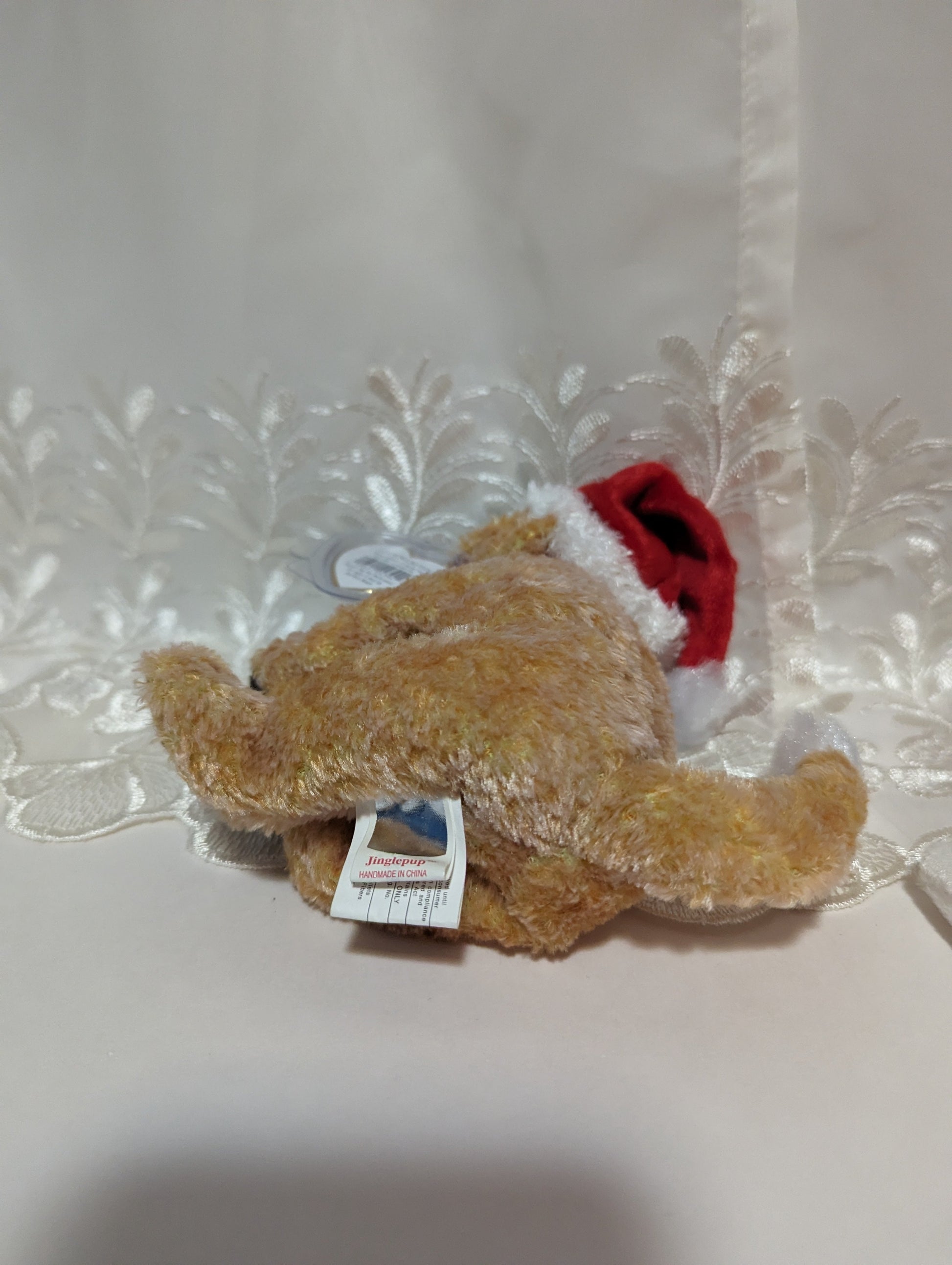 Ty Beanie Baby - Jinglepup The Christmas Dog (6in) Canada Version - Vintage Beanies Canada
