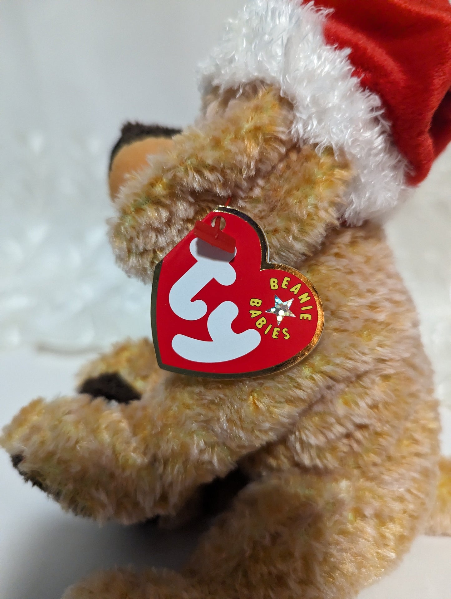 Ty Beanie Baby - Jinglepup The Christmas Dog (6in) Canada Version - Vintage Beanies Canada