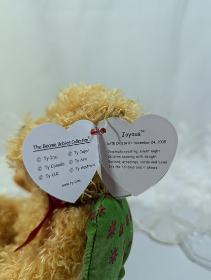 Ty Beanie Baby - Joyous The Angel Bear (7.5 in) - Vintage Beanies Canada