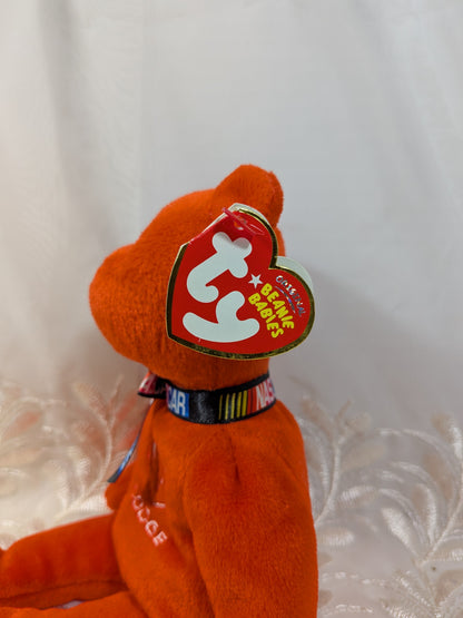 Ty Beanie Baby - Kasey Kahne 9 The NASCAR Driver Bear (8.5in) Non - mint Tag - Vintage Beanies Canada