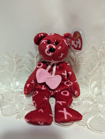 Ty Beanie Baby - Kiss-Kiss The Bear (8.5in) - Vintage Beanies Canada