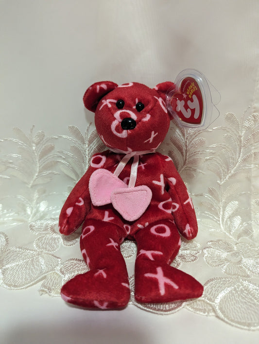 Ty Beanie Baby - Kiss-Kiss The Bear (8.5in) - Vintage Beanies Canada