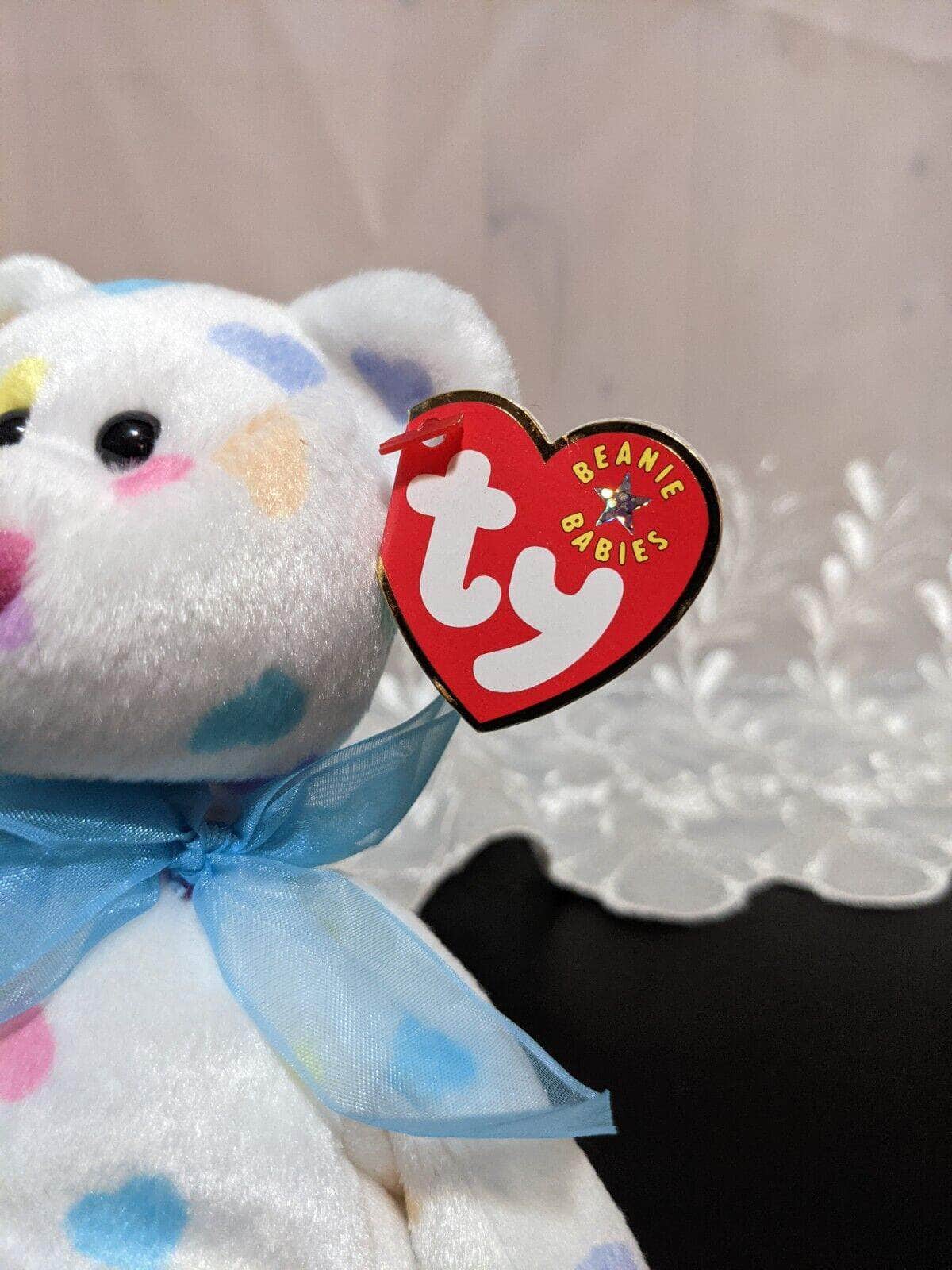 Ty Beanie Baby - Kissme the Valentines Bear (8.5in) - Vintage Beanies Canada