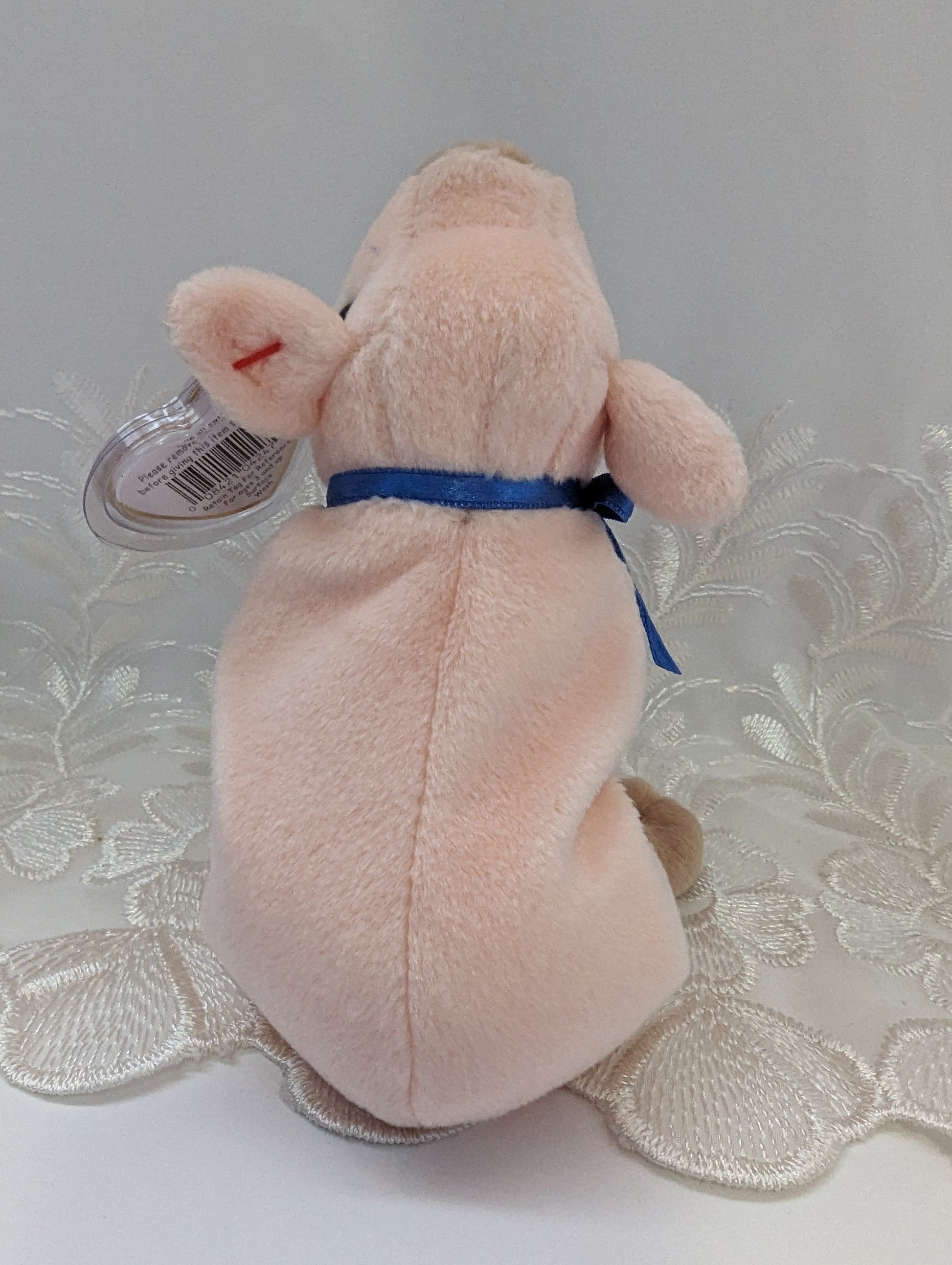 Ty Beanie Baby - Knuckles The Pig (7in) - Vintage Beanies Canada