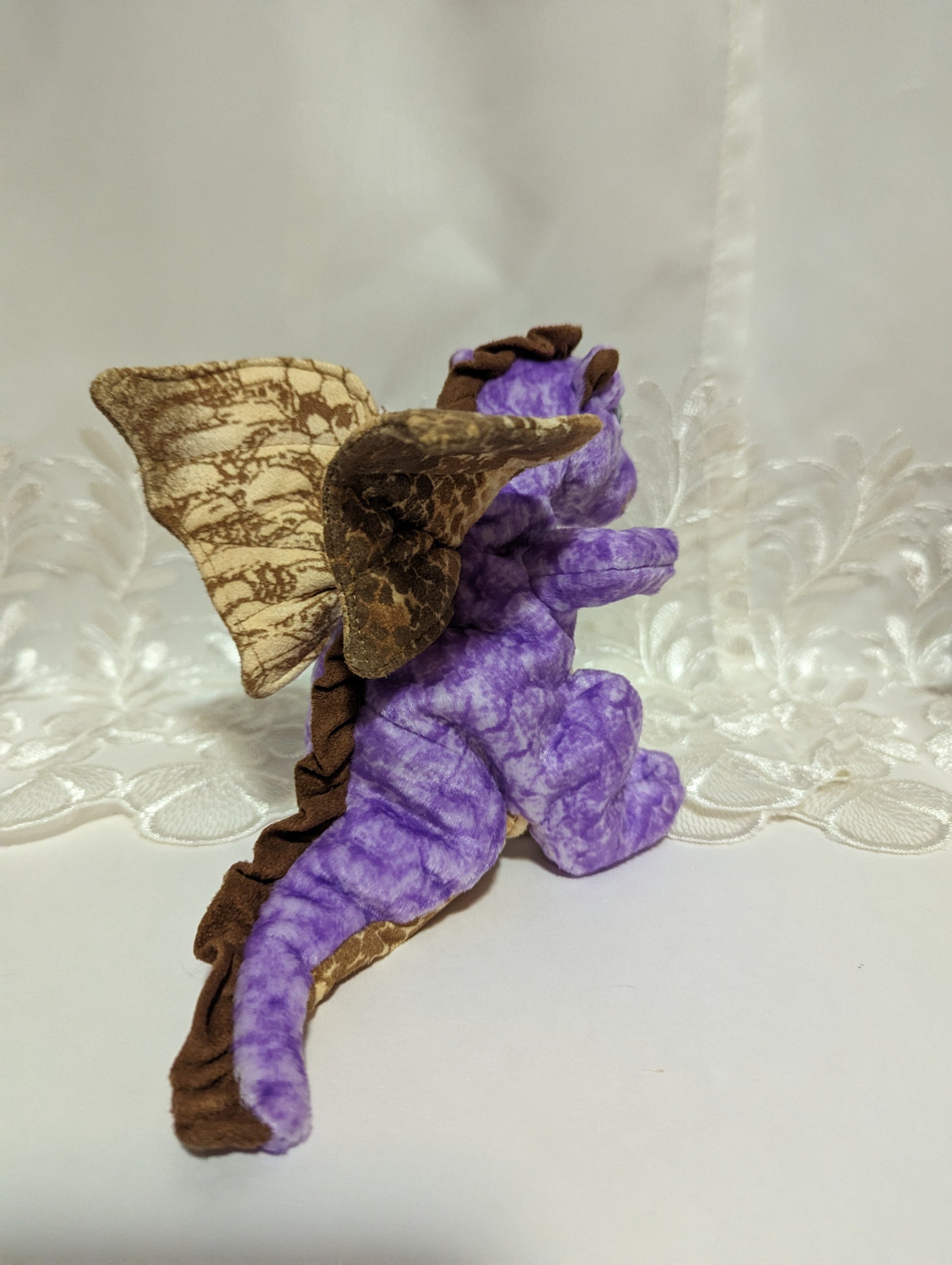 Ty Beanie Baby - Legend The Purple Dragon (6in) - Vintage Beanies Canada