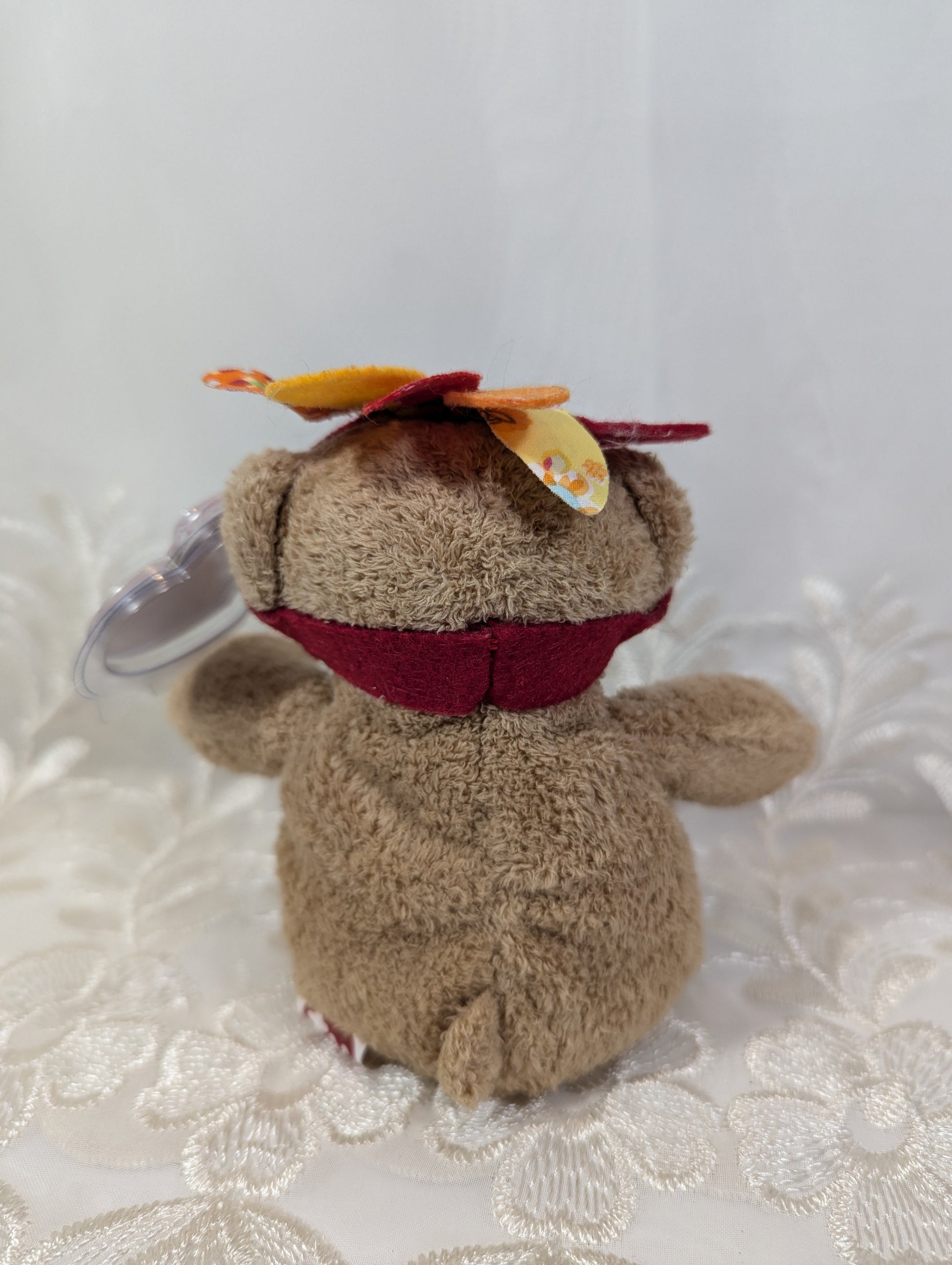 Ty Beanie Baby - Little Bear the Bear With Headdress (6.5in) - Vintage Beanies Canada