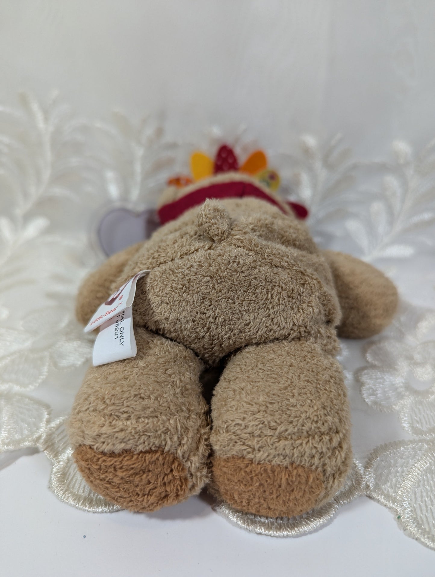 Ty Beanie Baby - Little Bear the Bear With Headdress (6.5in) - Vintage Beanies Canada