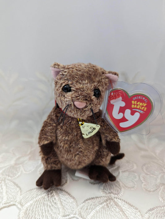 Ty Beanie Baby - Louis The Mouse From The Garfield Movie (5in) - Vintage Beanies Canada
