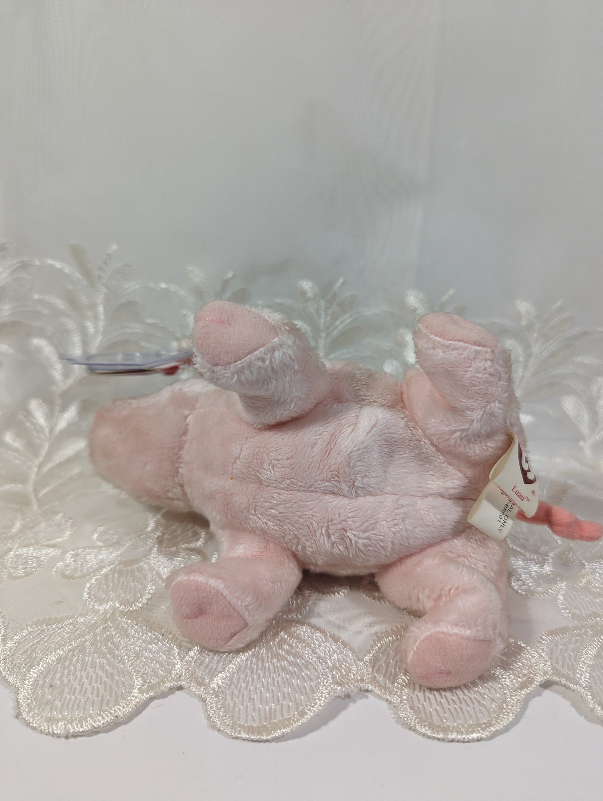 Ty Beanie Baby - Luau The Pig (6in) *Rare* Near Mint - Vintage Beanies Canada