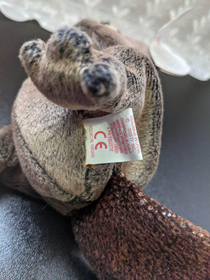 Ty Beanie Baby - Lumberjack The Beaver (6in) - Vintage Beanies Canada