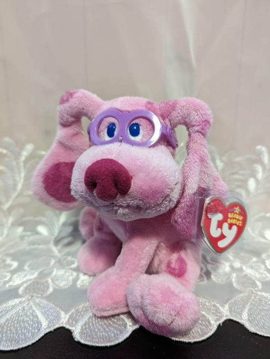 Ty Beanie Baby - Magenta The Dog From Blue's Clues (6in) - Vintage Beanies Canada