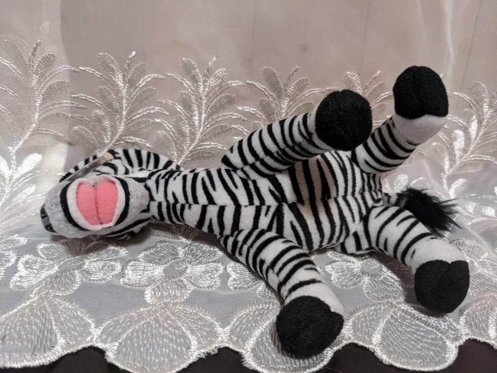Ty Beanie Baby - Marty The Zebra From Madagascar 2 The Movie (7in) - Vintage Beanies Canada