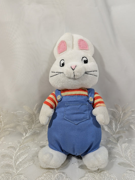 Ty Beanie Baby - Max The Bunny From Max And Ruby The Children's TV Show (7in) No Tag - Vintage Beanies Canada